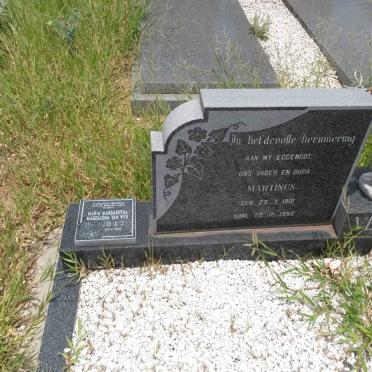 VENTER Martinus 1912-1982