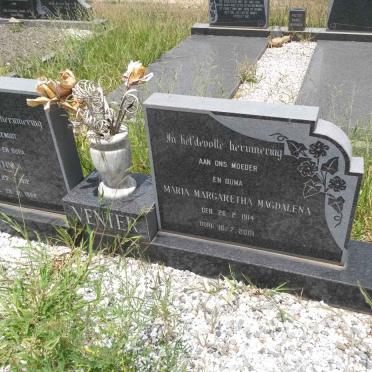 VENTER Martinus 1912-1982 &amp; Maria Margaretha Magdalena 1914-2001