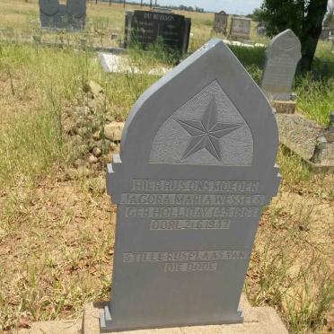 WESSELS Jacoba Maria nee HOLLIDAY 1867-1947