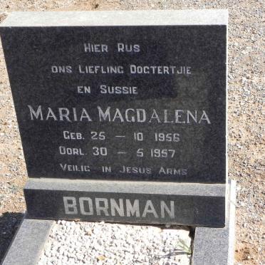 BORNMAN Maria Magdalena 1956-1957