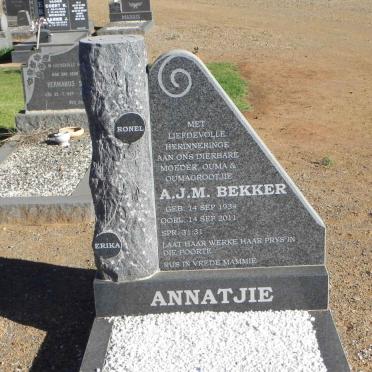 BEKKER A.J.M. 1934-2011