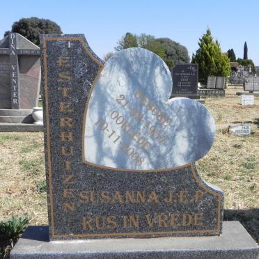 ESTERHUIZEN Susanna J.E.P. 1957-2008