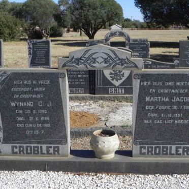 GROBLER Wynand C.J. 1893-1965 &amp; Martha Jacoba FOURIE 1906-1997