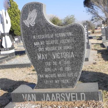 JAARSVELD May Victoria, van 1946-1985