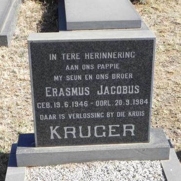 KRUGER Erasmus Jacobus 1946-1984