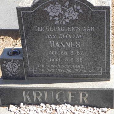 KRUGER Hannes 1957-1966