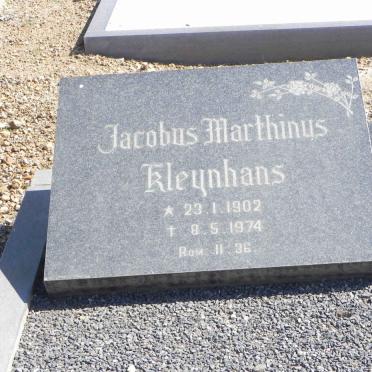 KLEYNHANS Jacobus Marthinus 1902-1974 &amp; Elsie Christina Sophia DE BEER 1907-1978