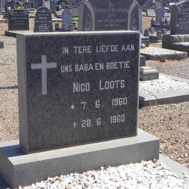 LOOTS Nico 1960-1960