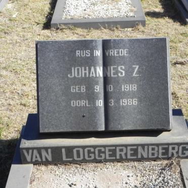 LOGGERENBERG Johannes Z., van 1918-1986