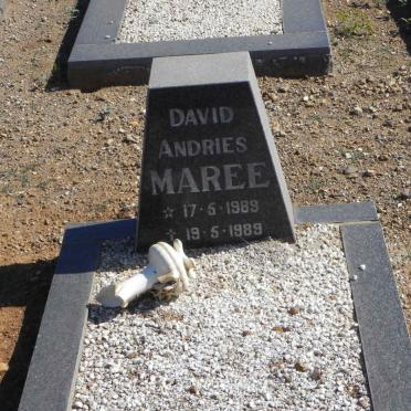 MAREE David Andries 1989-1989