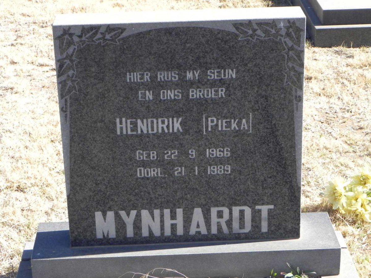 MYNHARDT Hendrik 1966-1989
