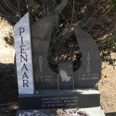 PIENAAR Abel 1925-1990 &amp; Trien 1932-2009