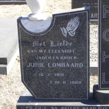 POHL Jurie Lombaard 1919-1988