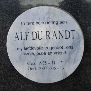 RANDT Alf, du 1935-2007