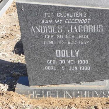 REDELINGHUYS Andries Jacobus 1903-1974 &amp; Dolly 1908-1990