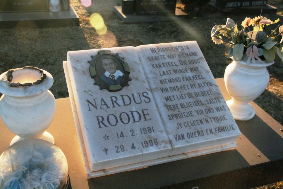 ROODE Nardus 1981-1998