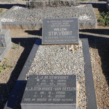 STIKVOORT Willem 1896-1967 :: STIKVOORT J.J.M. 1925-1996 &amp; K.J. VAN BEELEN 1926-2002