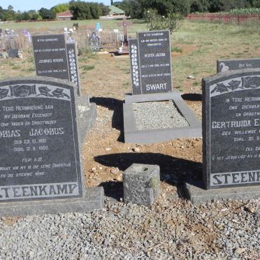 STEENKAMP Tobias Jacobus 1881-1960 &amp; Gertruida Elizabeth WILLEMSE 1886-1967