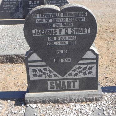 SWART Jacobus P.D. 1882-1959