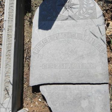 VENTER Pieter Machiel 1908-1923