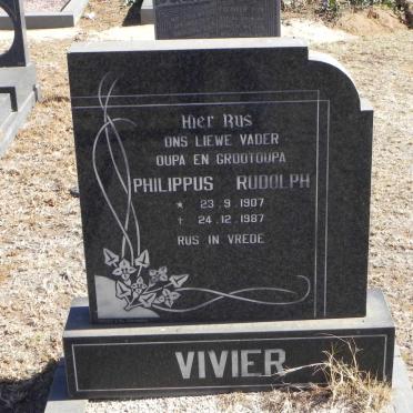 VIVIER Philippus Rudolph 1907-1987