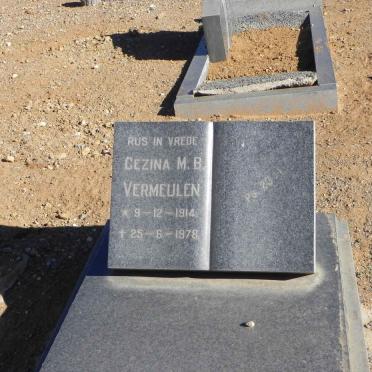 VERMEULEN Gezina M.B. 1914-1978