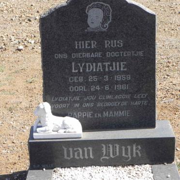 WYK Lydiatjie, van 1958-1961