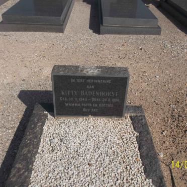 BADENHORST Kitty 1949-1956