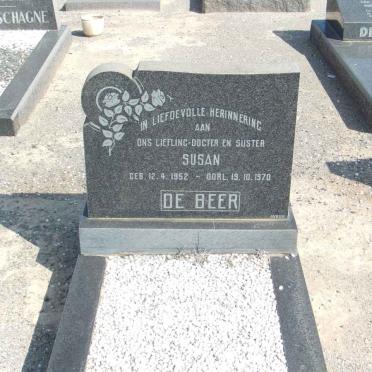 BEER Susan, de 1952-1970