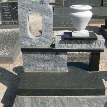 BOSMAN Arthur 1932-1989 &amp; Marie 1933-2007