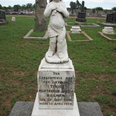 BOSMAN Marthinus Jacob 1916-1919