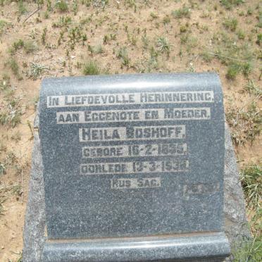 BOSHOFF Heila 18?5-1938