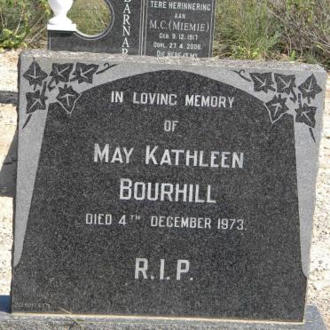 BOURHILL May Kathleen -1973