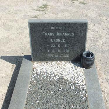 CRONJE Frans Johannes 1917-1969