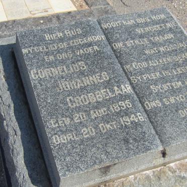 GROBBELAAR Cornelius Johannes 1895-1946 &amp; Anna Dorothea HENDRIKS 1904-196?