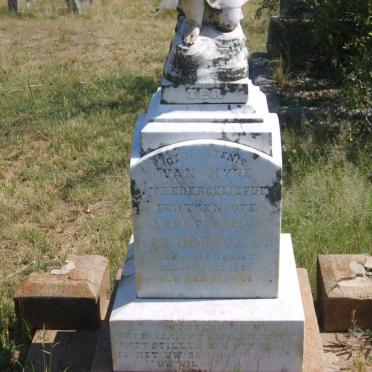 HOFF Anna Francina, van der nee JOUBERT 187?-