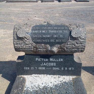 JACOBS Pieter Muller 1908-1971