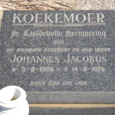KOEKEMOER Johannes Jacobus 1926-1975