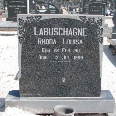 LABUSCHAGNE Rhoda Louisa 1911-1989