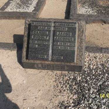 LUDICK Daniel Rudolf 1877- :: LUDICK Jacob Jacobus 1878-1951