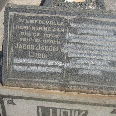 LUDIK Jacob Jacobus 1928-1949
