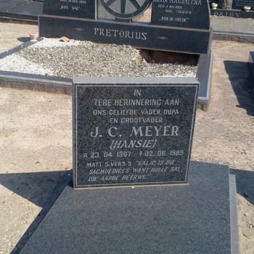 MEYER J.C. 1907-1989