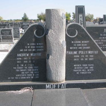 MOFFAT Andrew 1903-1986 &amp; Pauline 1914-1993