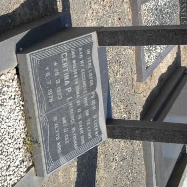 MOMBERG Gertina P.I. 1923-1976