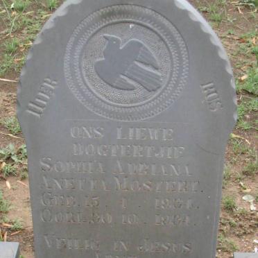 MOSTERT Sophia Adriana Anetta 1934-1934
