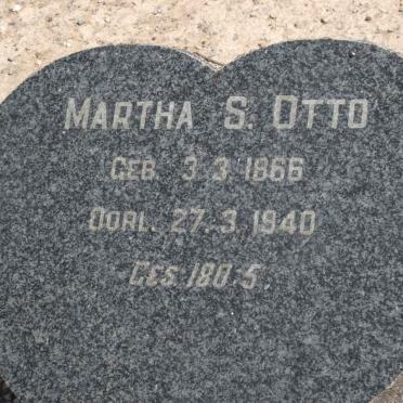 OTTO Martha S. 1866-1940