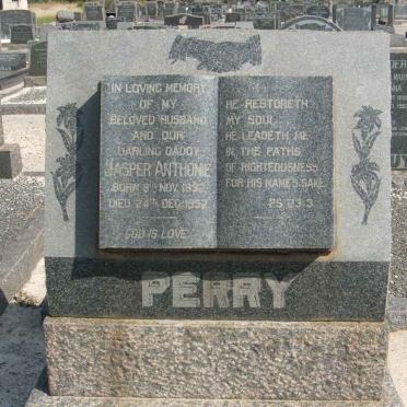 PERRY Jasper Anthonie 1892-1952