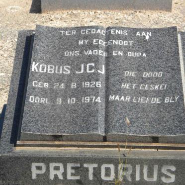 PRETORIUS Kobus J.C.J. 1926-1974