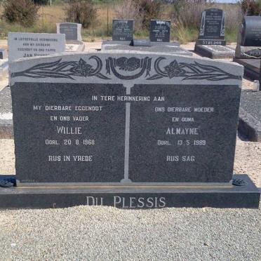 PLESSIS Willie, du -1968 &amp; Almayne -1989