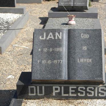 PLESSIS Jan, du 1916-1977